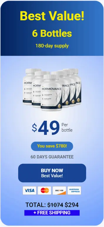 Buy Hormovance 6 Bottle